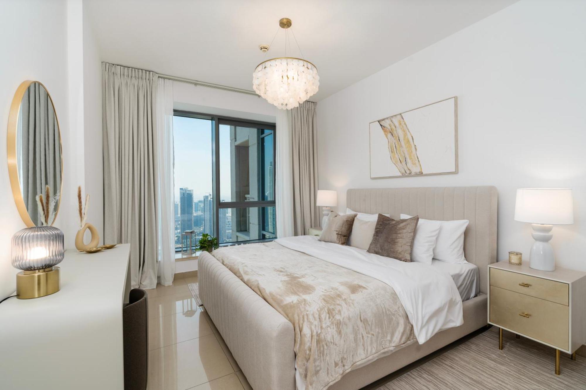 Prestige Living 2Br With Full Burj Khalifa And Fountain View By Auberge Dubai Exterior foto